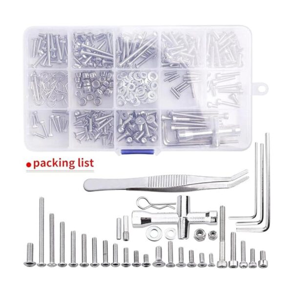 CrazyHobby Kit de tornillos RC compatibles con Traxxas