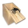 Jishi Caja de broma de araña regalo divertido de broma