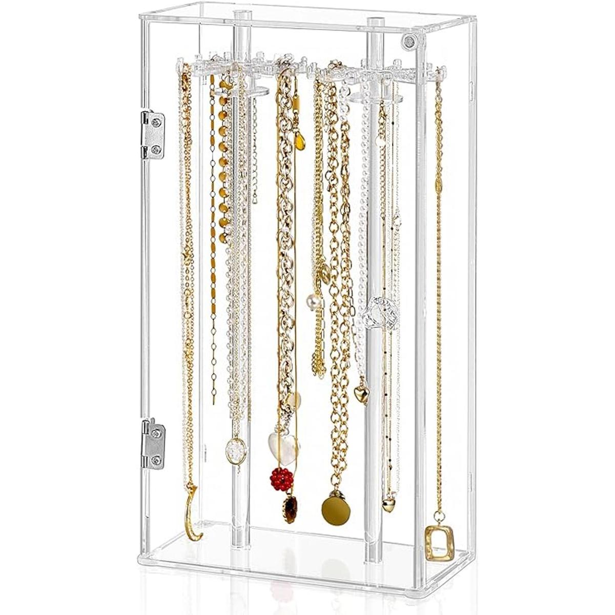Organizador de collar soporte de acrílico para collar