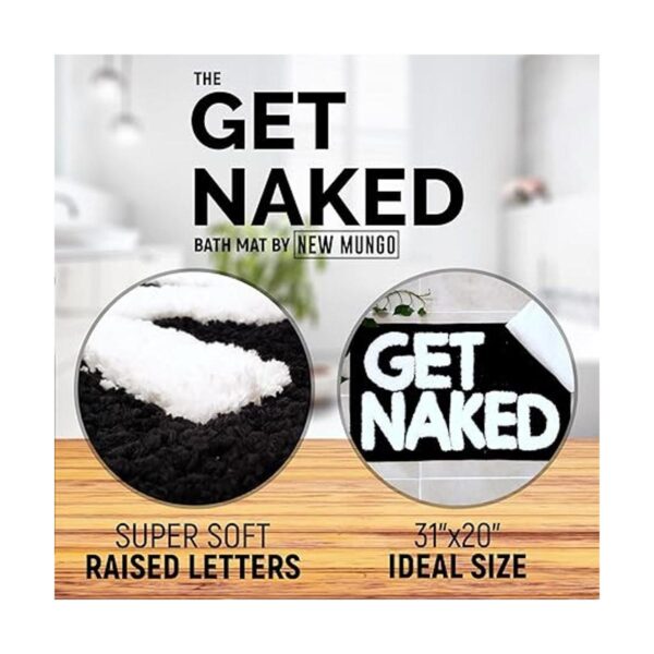 New Mungo Get Naked Alfombra de baño bonita bonita