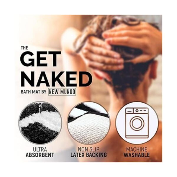New Mungo Get Naked Alfombra de baño bonita bonita