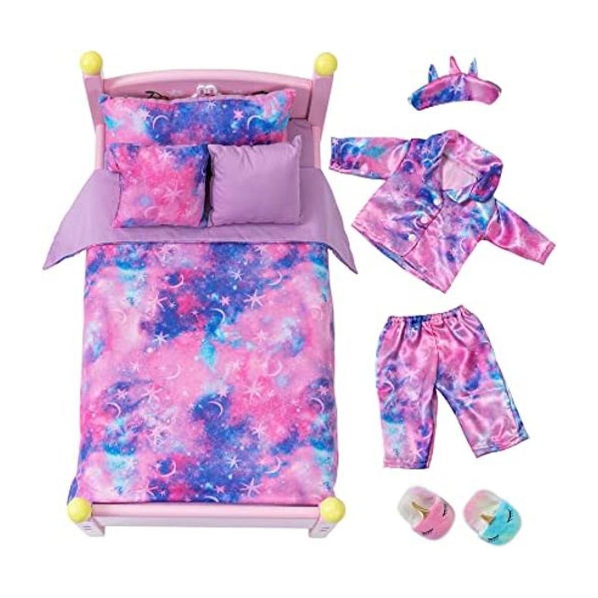 K.T. Fancy 8 piezas de ropa y accesorios para muñecas