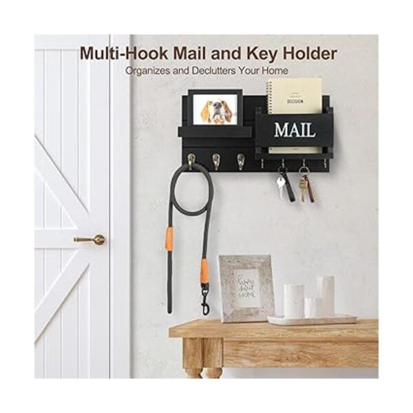 Lwenki Organizador de correo para montaje en pared