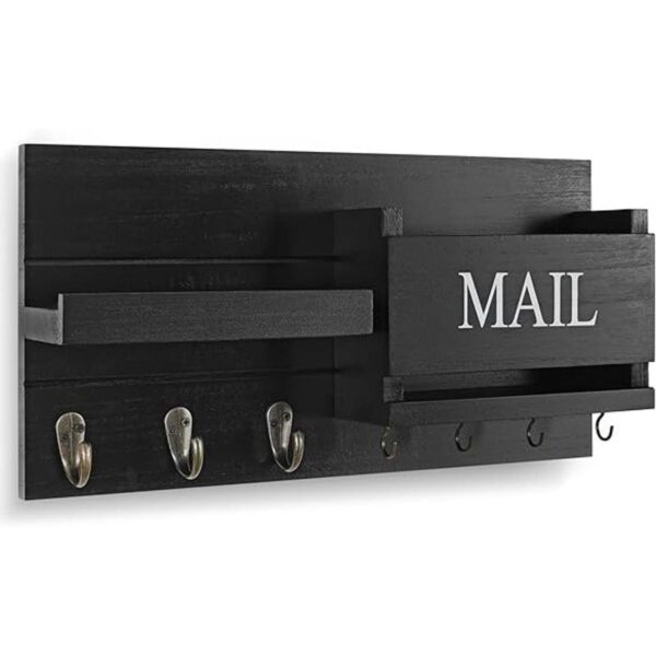 Lwenki Organizador de correo para montaje en pared
