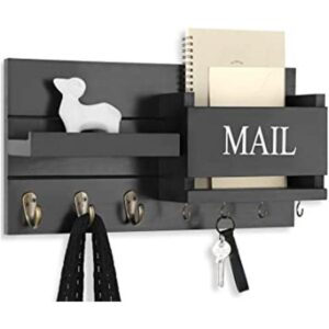 Lwenki Organizador de correo para montaje en pared