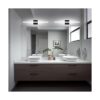 Combuh Lámparas de baño regulables color negro luces de_2