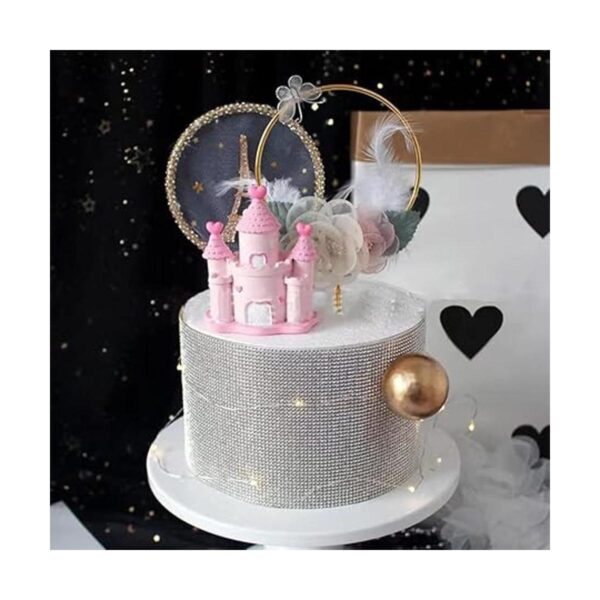 Cinta de cristal con diamantes de imitación 8 rollos de 8
