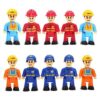 Juego de 10 figuras de juguete para personas Ayudantes_1