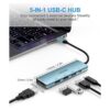 Hub USB C 5 en 1 divisor USB C Thunderbolt 3 Hub a 4K_5