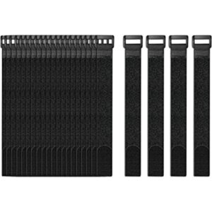 Correas de cable de fijación reutilizables paquete de 24_1
