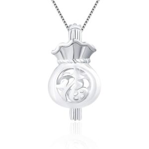 LGSY Bolsa de la suerte de plata de ley 925 grabada china_1