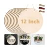 Círculos de madera de 12 pulgadas para manualidades 10_1