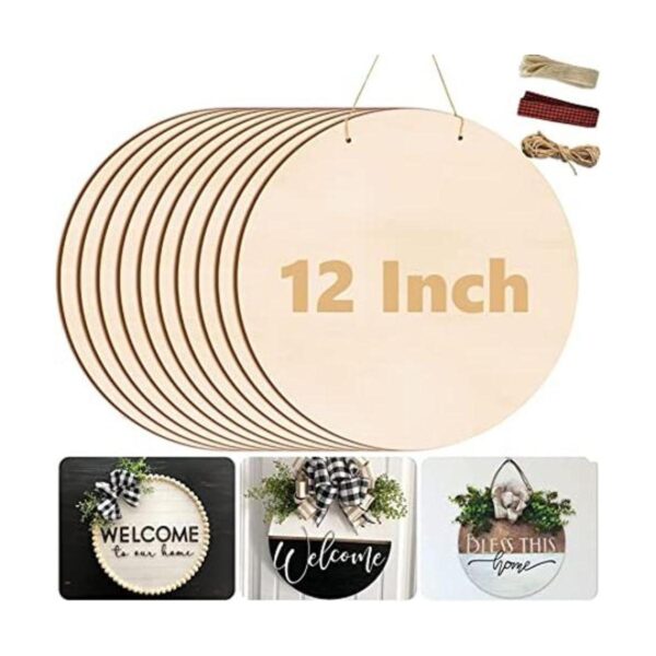 Círculos de madera de 12 pulgadas para manualidades 10_1