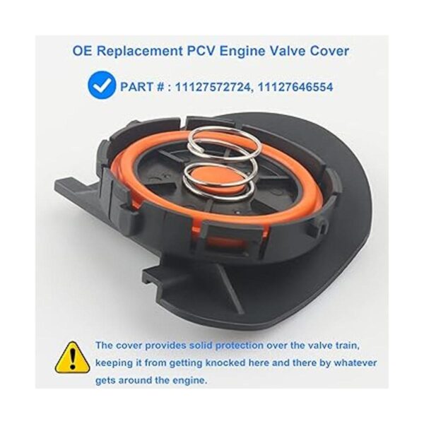 Cubierta de válvula de motor PCV reemplaza 11127572724_2