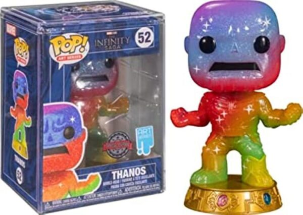 Marvel Infinity Saga Thanos Art Series Pop Figura de
