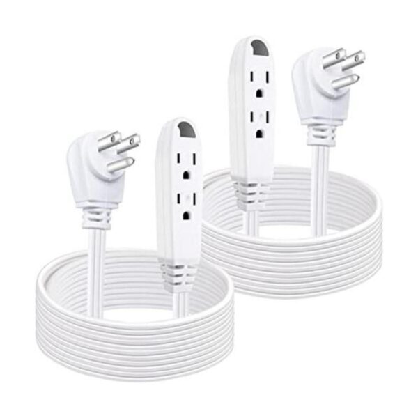 Kasonic Paquete de 2 cables de extensión de 6 pies y 3_1