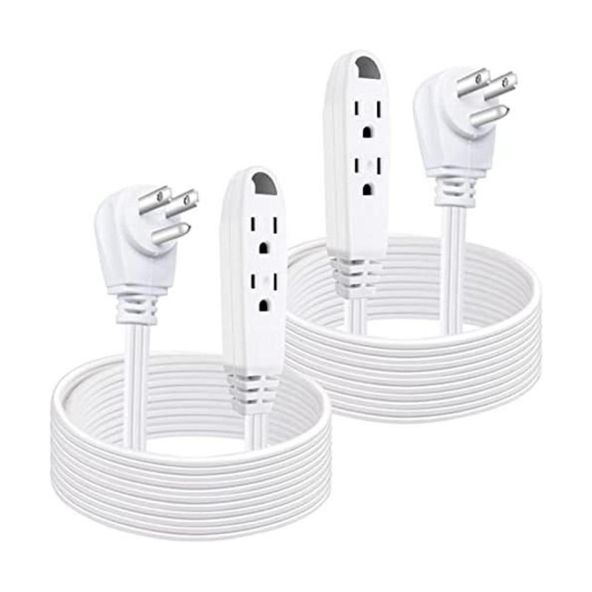 Kasonic Paquete de 2 cables de extensión de 6 pies y 3
