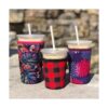 Koverz 3Pack Iced Coffee Sleeve SET OF 3 Black Camo_5