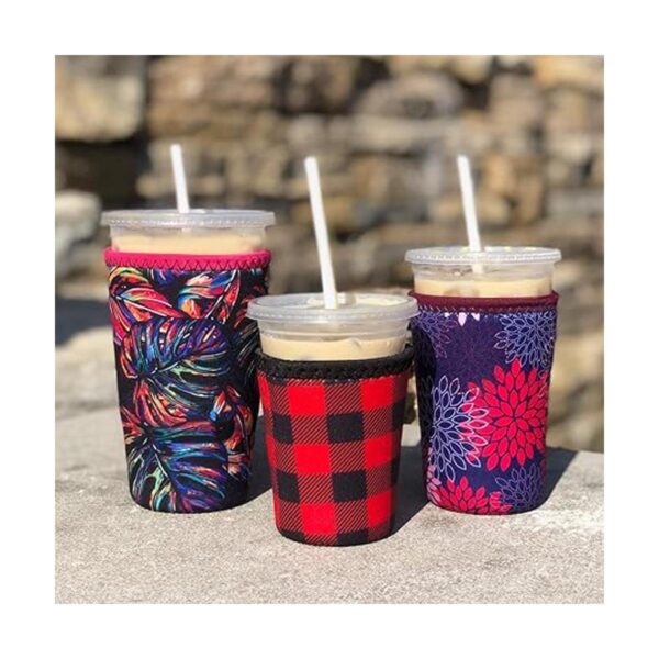 Koverz 3Pack Iced Coffee Sleeve SET OF 3 Black Camo_5