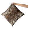 Juego de 2 fundas de almohada de leopardo marrón de 18 x