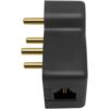 NECABLES Adaptador de teléfono de 4 clavijas macho a RJ11_4