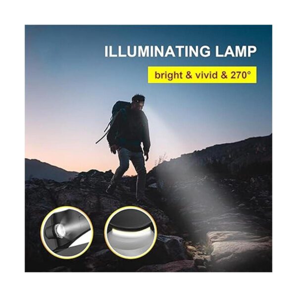 Linterna frontal LED paquete de 2 lámparas de cabeza_2