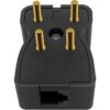 NECABLES Adaptador de teléfono de 4 clavijas macho a RJ11_2