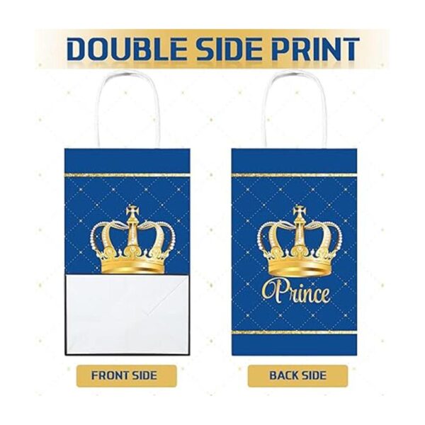 Paquete de 16 bolsas de regalo de fiesta de príncipe_4