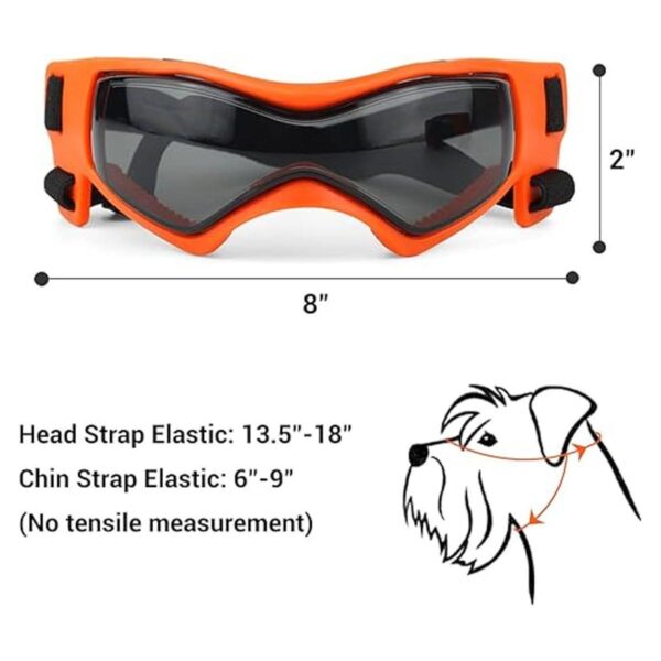 PETLESO Gafas de sol para perros de raza pequeña fáciles_4