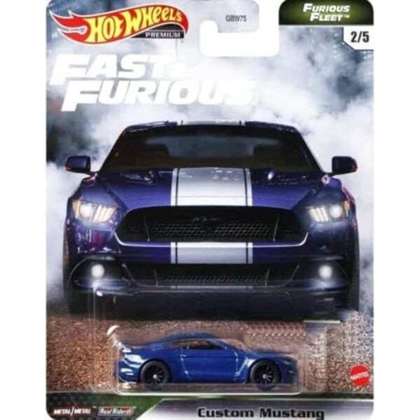 DieCast Hot Wheels Mustang personalizado rápido y furioso_1