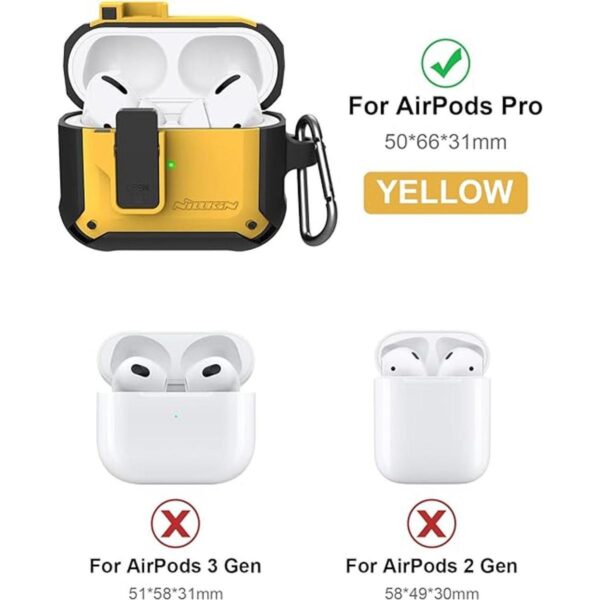 Nillkin Funda para Airpods Pro con cierre seguro funda_4