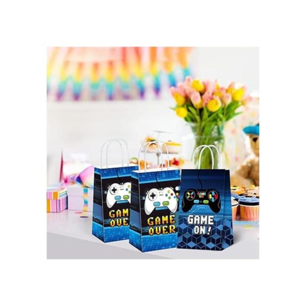 Paquete de 16 bolsas de regalo de fiesta de juegos_5