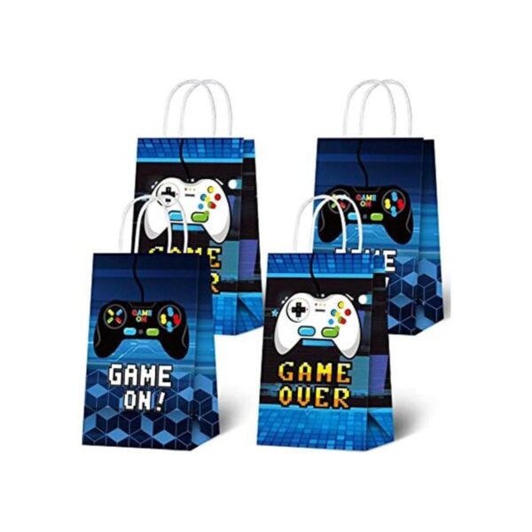 Paquete de 16 bolsas de regalo de fiesta de juegos_1