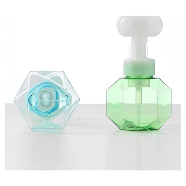 4 botellas de espuma en forma de flor 10.1 fl oz