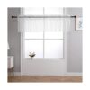 FINECITY Cenefa de encaje blanco para ventanas de cocina_2