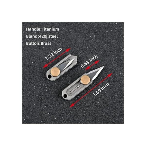 NHDT SW705 Mini cuchillo abridor de paquetes de aleación