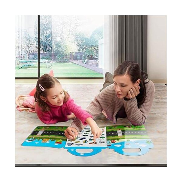 Juguetes adhesivos reutilizables para niñas de 2 3 4 y 5