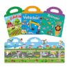 Juguetes adhesivos reutilizables para niñas de 2 3 4 y 5