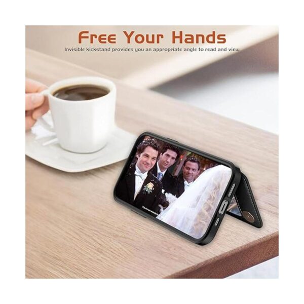 LOHASIC Funda tipo cartera para iPhone 13 Pro Max 5_4