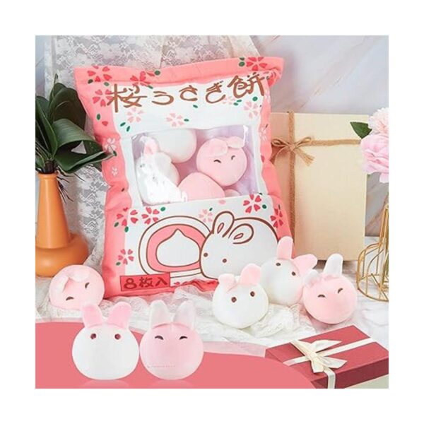 Linda almohada de felpa kawaii extraíble de animales de