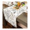DII Colección de mesa con estampado botánico camino de_4