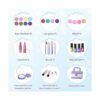 PERRYHOME Kit de maquillaje para niños y niñas 35 piezas_2