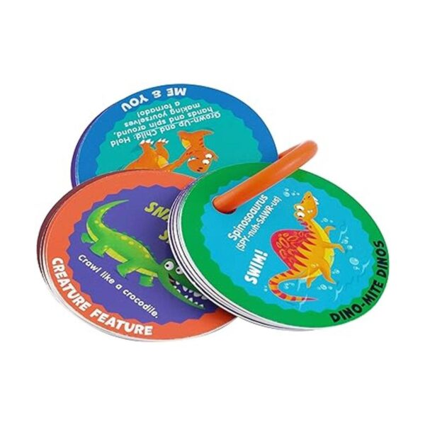 MOLLYBEE KIDS Tarjetas de acción preescolar juego de_2