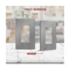 ENERLITES Decorator Placa de pared para interruptor de
