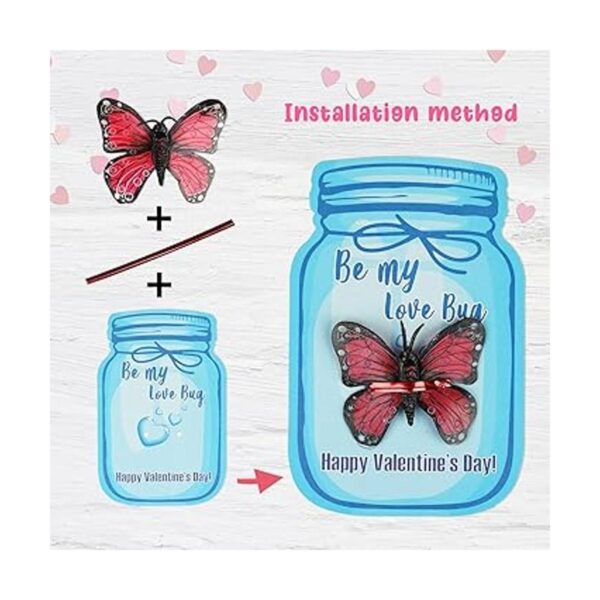 POPGIFTU Paquete de 30 tarjetas de San Valentín para niños_2