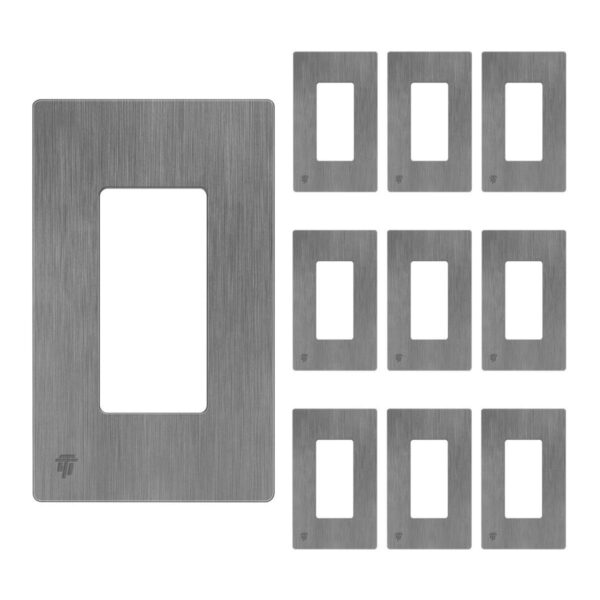 ENERLITES Decorator Placa de pared para interruptor de