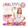 Nidoot Juego de cuentas para hacer joyas para niñas_1