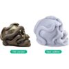 Molde de silicona de calavera de serpiente 3D para resina_5