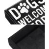 Dog Welcome People Tolerated Dog Lover Decor Regalos para