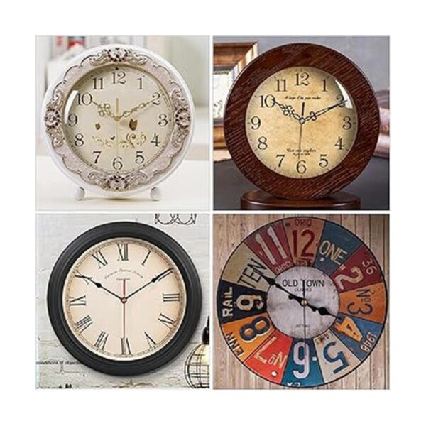 EMOON Kit de repuesto de mecanismo de reloj de 6 piezas